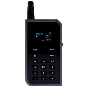 Système de guide touristique audio sans fil Produit original Fonction MP3 pour musée Église <span class=keywords><strong>Agence</strong></span> de voyage - Product Image 5