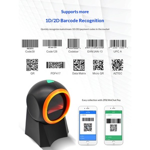 Plataforma de Escaneo de Códigos <span class=keywords><strong>QR</strong></span> OEM Personalizada con USB para Tiendas de Conveniencia, Escáner de Códigos de Barras para Pago, Garantía de 1 Año - Product Image 2