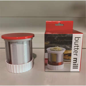 Râpe à fromage en plastique et acier inoxydable, hachoir à beurre, moulin à fruits, trancheuse, outils à fromage, outil pour compléments alimentaires pour bébés - Product Image 1