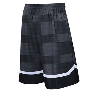 High Quality Custom Logo Training Sports <b>Football</b> Shorts Casual Elastic Waist Polyester Sublimated Soccer Shorts Kit OEM Service - Product Image 3