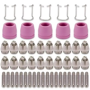 Kit de Boquillas para Cortadora de Plasma Levin LGK/CUT-60, Electrodo de Cobre Conductivo para Corte de Acero Suave y Acero Inoxidable - Product Image 5