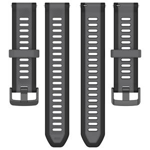 IVANHOE 18 20 22mm Bracelet en silicone à dégagement rapide pour <span class=keywords><strong>Garmin</strong></span> Forerunner 165 <span class=keywords><strong>Music</strong></span> Band pour Vivoactive 3 5 Venu <span class=keywords><strong>SQ</strong></span> 2 Bracelets de montre - Product Image 3