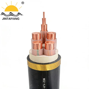 Cable de Alimentación con Aislamiento de Polietileno Reticulado Libre de Halógenos y Baja Emisión de Humo, con Cubierta de Poliolefina WDZ-YJY-0.6/1kV 4X185+<span class=keywords><strong>1X95</strong></span> - Product Image 3