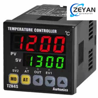 Contrôleur de température d'automatisation industrielle Autonics Otonix TZN4S-14S avec moteur AC, matériaux en aluminium et en cuivre