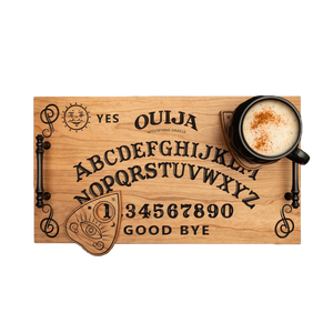 Planche <span class=keywords><strong>Ouija</strong></span> <span class=keywords><strong>en</strong></span> <span class=keywords><strong>bois</strong></span> de bonne conception Planchette Plateau de service Planche <span class=keywords><strong>Ouija</strong></span> <span class=keywords><strong>en</strong></span> <span class=keywords><strong>bois</strong></span> de style vintage Plateau de service - Product Image 1