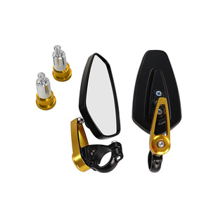 Durable Universal Fit <b>Side</b> Mirrors for Various Motorcycles with Anti-Glare Coating and Quick Release - Product Image 4