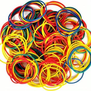Custom Colored Natural <b>Rubber</b> Super Elastic Unbreakable Office <b>Rubber</b> Bands - Product Image 1