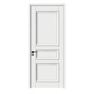 Puerta de PVC WPC, Puertas Francesas Impermeables para Baño, para Interiores - Product Image 5