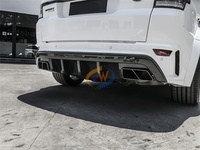 Kit carrosserie en fibre de carbone pour Range Rover Sport, style MSY, diffuseur avant en fibre de carbone, spoiler de capot