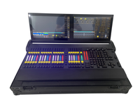 Console DMX de contrôle d'éclairage MA2 sur PC avec processeur I7, 8 Go de RAM, SSD 120 Go, T2 Command Wing Fader Wing et Flight Case pour le transport