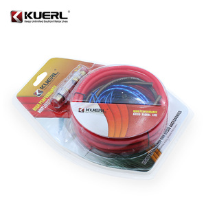 Kit de câblage d'amplificateur de voiture KUERL 8GA, câble audio haute performance pour modification automobile - Product Image 3