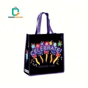 Sedex Audit Tela con logotipo personalizado Diseño de flores Laminado Pp Bolsas no tejidas - Product Image 5