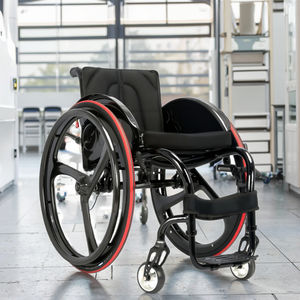 CA9881 Fauteuil Roulant Sport Léger Haute Résistance en Aluminium pour Fournitures de Thérapie de Rééducation - Product Image 4