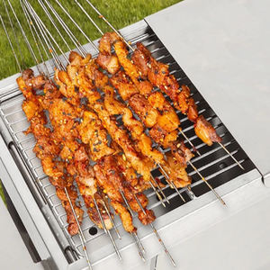 Barbecue sans fumée pour la maison, cuisinière <span class=keywords><strong>lavable</strong></span> avec grande capacité, barbecue au charbon de bois personnalisé pour le camping, réutilisable - Product Image 6