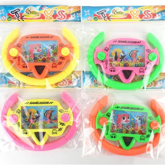 Childhood Classic Nostalgic Traditional Plastic Ring Toss Toy Water Ring Game Machine for Age Range 5 to 7 Years