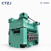Machine de nivellement de plaques de haute précision à quatre couches Chuangtu PLC Control Automatic CNC 10*1800mm avec roulement de moteur CE