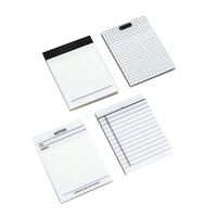 Blocs-notes autocollants transparents personnalisés pour la correction des erreurs, imperméables et réutilisables