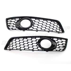 Honeycomb Mesh Style Car Front Bumper Fog Light Grille Grill Cover for Audi A3 8P 2009-2013 8P0807682D 8P0807681D Fog <b>Lamp</b> Grill - Product Image 3