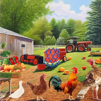 Mangeoire suspendue réglable en nylon pour poulets et légumes, sac réutilisable avec crochet, jouets, support pour fruits pour volailles, poules, canards, utilisation extérieure