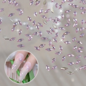 Sparkling Mini 3D Flat Back Cubic Zircon pour Nail Art Bling Nail Décorations Plutôt que Strass - Product Image 5