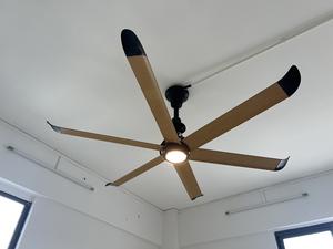 Ventilador <span class=keywords><strong>de</strong></span> Techo VFans <span class=keywords><strong>de</strong></span> 60-120 Pulgadas con Velocidad Ajustable y Luz, Gran Volumen <span class=keywords><strong>de</strong></span> Aire, Ventilador Eléctrico para Centros Deportivos y Bibliotecas - Product Image 3