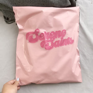 Bolsa de Correo de Polietileno Mate Beige Biodegradable, Bolsa de Envío de Polietileno para Bikinis y Pelucas con su Propio Logotipo, Bolsas de Correo Personalizadas - Product Image 4