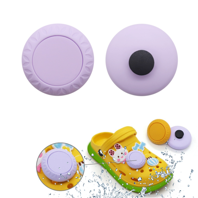 Waterproof Cover for Airtag Shoes Charms Hidden Holder Silicone AirTag Tracker Case Waterproof Shoe Holder for Airtag Kids Shoes