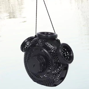 <span class=keywords><strong>Panier</strong></span> de pêche en plastique, cage à crevettes, cage à loches, cage à homards, cage à poissons, cage à anguilles de rizière, cage à écrevisses, filet de pêche à 6 trous - Product Image 6