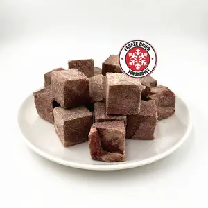 Friandises pour animaux de compagnie à base d'<span class=keywords><strong>autruche</strong></span> lyophilisée, best-seller, <span class=keywords><strong>viande</strong></span> d'<span class=keywords><strong>autruche</strong></span> lyophilisée avec faible MOQ, friandise pour animaux de compagnie - Product Image 1