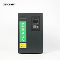 Variateur de fréquence solaire 4KW pour pompe 220V/380V, onduleur monophasé/triphasé pour moteur industriel, contrôle vectoriel AC-DC-AC, certifié CE