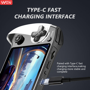 Console de <span class=keywords><strong>jeu</strong></span> portable QBUY X9, écran HD non tactile de 5,5 pouces, batterie de 1500 mAh, lecteur vidéo portable, WiFi, système d'exploitation Linux, appareil de <span class=keywords><strong>jeu</strong></span> - Product Image 6