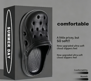 Sandales d'été pour femmes, pour la plage et l'extérieur, à semelle souple, antidérapantes, en EVA respirant, toutes saisons, style <span class=keywords><strong>Crocs</strong></span> classique, <span class=keywords><strong>sabots</strong></span> fermés pour le <span class=keywords><strong>jardin</strong></span> - Product Image 6