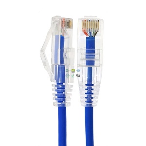 Câble Patch Cat6 UTP Slim 25cm 28AWG Transparent Connecteur <span class=keywords><strong>RJ45</strong></span> Câble Réseau Ultra Fin Cat6A Cordon Ethernet Ultra Mince - Product Image 4
