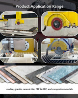 Kualitas baik harga grosir 16-inci Silent Circular Diamond Arix pisau gergaji untuk granit, marmer, batu, dan kuarsa pemotongan cepat