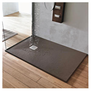 <span class=keywords><strong>Plato</strong></span> de <span class=keywords><strong>Ducha</strong></span> Rectangular de Granito Negro Bluestone, Bandeja de Mármol Tallada, Base de <span class=keywords><strong>Ducha</strong></span> de 36 x 40 - Product Image 5