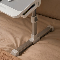 Bureau d'ordinateur portable pliable avec design ergonomique réglable en hauteur pour étudiants et adultes à domicile pour le travail, les jeux et les études