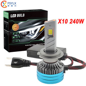 K13 X8 Super Bright 24000LM LED Feux de voiture 9006 HB4 Ampoule 3570 Chip 12V Blanc froid 6500K Phare LED de voiture Para Auto H4 H19 H7 H1 - Product Image 1