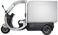 Congélateur portable à trois portes de 990 L, en rotomoulage, pour la chaîne du froid, boîte de stockage alimentaire pour camionnette/tricycle réfrigéré