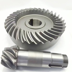 Engranajes Conicos Espirales Piezas de acero inoxidable de alta calidad Máquina de tallado Relación de velocidad Engranaje cónico espiral de accionamiento de precisión - Product Image 1