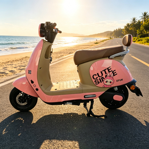 Vente flash - <span class=keywords><strong>Moto</strong></span> électrique rose 1500W à 2 roues pour femmes adultes - Product Image 6