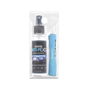 Kit de Limpieza de Lentes 2 en 1 Bestclean, Antivaho, 30 ml, Sin Perfume, Paño de Microfibra con Logotipo Personalizado - Product Image 1