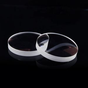 Lente pegada doble acromática de vidrio de sílice fundida óptica de 60mm de diámetro para máquina de grabado láser y máquina de corte - Product Image 2