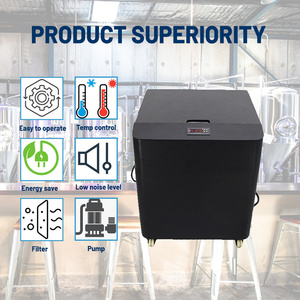 Bira fermantasyon gıda işleme laboratuvarı için 1/<span class=keywords><strong>2</strong></span> Hp buz bankası Homebrew Trane soğutucular Recirculating su glikol Chiller - Product Image 4