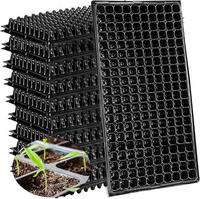 Plateaux de semis en PS/PET à 200 cellules, plateaux de germination de graines, plateaux de pépinière pour l'agriculture, la serre, la ferme, le jardin