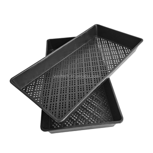 10 20 PP Plastique Injection Hydroponique Micro Vert Fourrage Haricot <span class=keywords><strong>Orge</strong></span> Germes Croissance Maille Plateaux De Germination Plateaux - Product Image 1