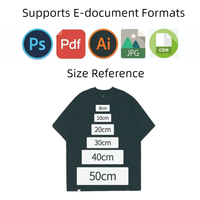 Autocollants de transfert thermique de haute qualité, impression de transfert, design de marque, transferts personnalisés, autocollants DTF pour t-shirts