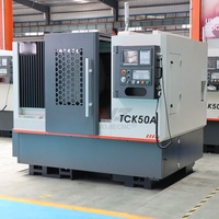 Tour CNC TCK50A à haute efficacité pour le tournage des métaux avec système de contrôle avancé