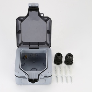 Loại 86 IP66 Ổ cắm điện và chuyển đổi không thấm nước và thời tiết hộp bao vây ngoài trời ABS + PC vật liệu dễ dàng cài đặt - Product Image 1