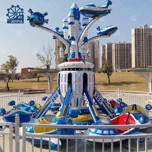 Carnival New Indoor Airplane Carrusel Ride Aviones autocontrolados Fibra de vidrio Indoor Adventure Park para familias Niños Jardín - Product Image 2