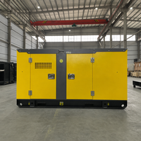 Groupe électrogène diesel Cummins silencieux de 100 kW 125 kVA, usage intensif, triphasé, refroidissement par eau, démarrage électrique pour usine et hôtel